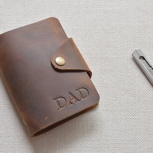 Portacarte di credito in pelle, custodia da donna, portacarte da visita, regalo per lei, regalo personalizzato, regalo per mamma, regali per l'anniversario