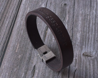Pulseras de cuero para mujer, envoltura de cuero personalizada, pulsera personalizada, pulsera para hombre, regalo de boda, aniversario, regalos de navidad,