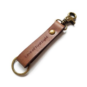 mens leather keychain, dad keychain, engraved keychain, key chain, leather accessories, bestman gift, leather gifts for man, personalized image 8