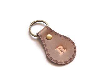 Engraved keychain, womens, mens gift, initial keychain, personalized womens, anniversary gift, monogram, key chain, key ring, LT-700