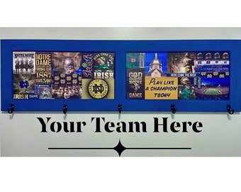 Notre Dame Wall Art: Epoxy Resin Photo Collage with Hooks