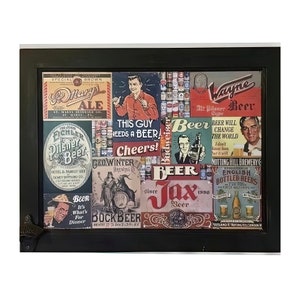 Funny beer sign | vintage beer sign, bar sign for home, pub sign, tavern sign, brewery sign, garage beer sign, beer lover gift, beer art