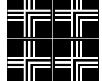 Geometric modern coasters | Black and white Geometric decor, coasters, ceramic tile art, geometric art, modern coasters, coaster sets