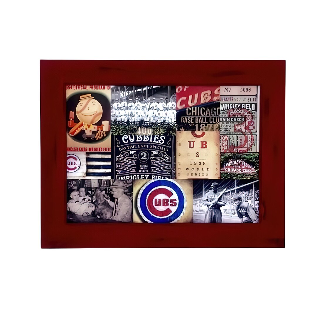 Chicago Cubs | Chicago Cubs Wood Decor Sign, Cubs Wall Art, Chicago ...