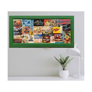 Jimmy Buffett Art: Beach Bar Sign, Parrothead Decor (16&quot; x 38&quot;)