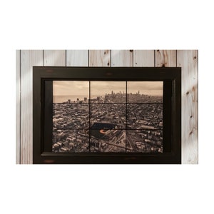 Wrigley Field wall art | Chicago skyline, Wrigley field aerial view, Wrigley field night, sports bar sign, game room art, signs for office