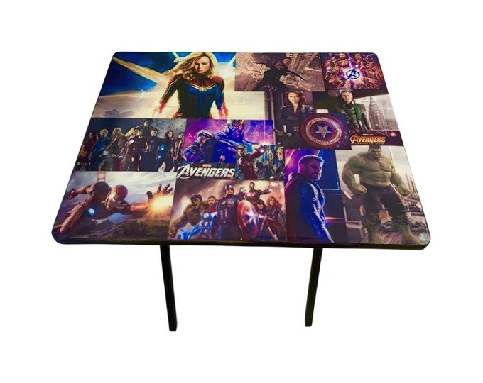 Guardians of the galaxy | Folding TV tray table, portable tray table, Dinner tray, TV tray table, tray for eating, custom decoupage TV tray