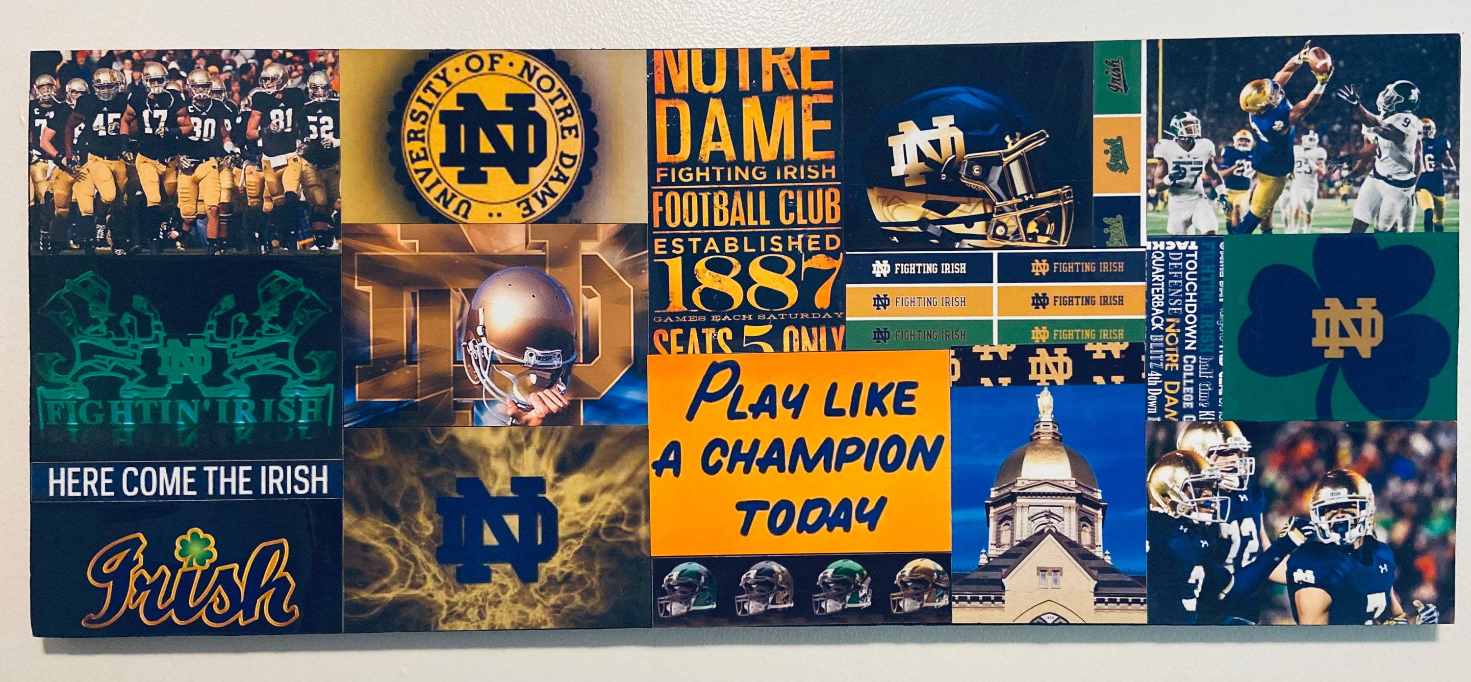 notre-dame-sign-notre-dame-football-wall-art-notre-dame-etsy