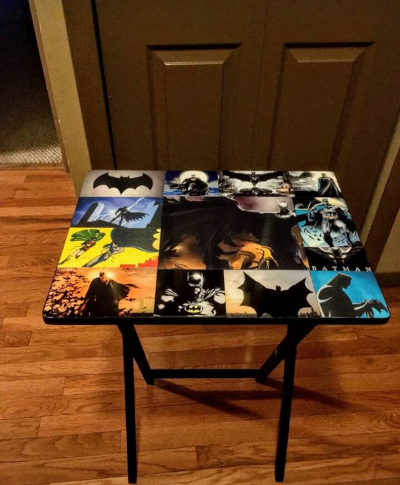 Custom TV dinner trays snack table folding table wood TV Etsy