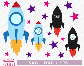 Rocket Svg Etsy