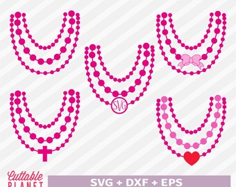 Download Pearl Necklace Svg Etsy