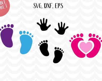 Download Baby Handprint Svg Etsy