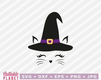 Download Witch Cat Svg Etsy PSD Mockup Templates