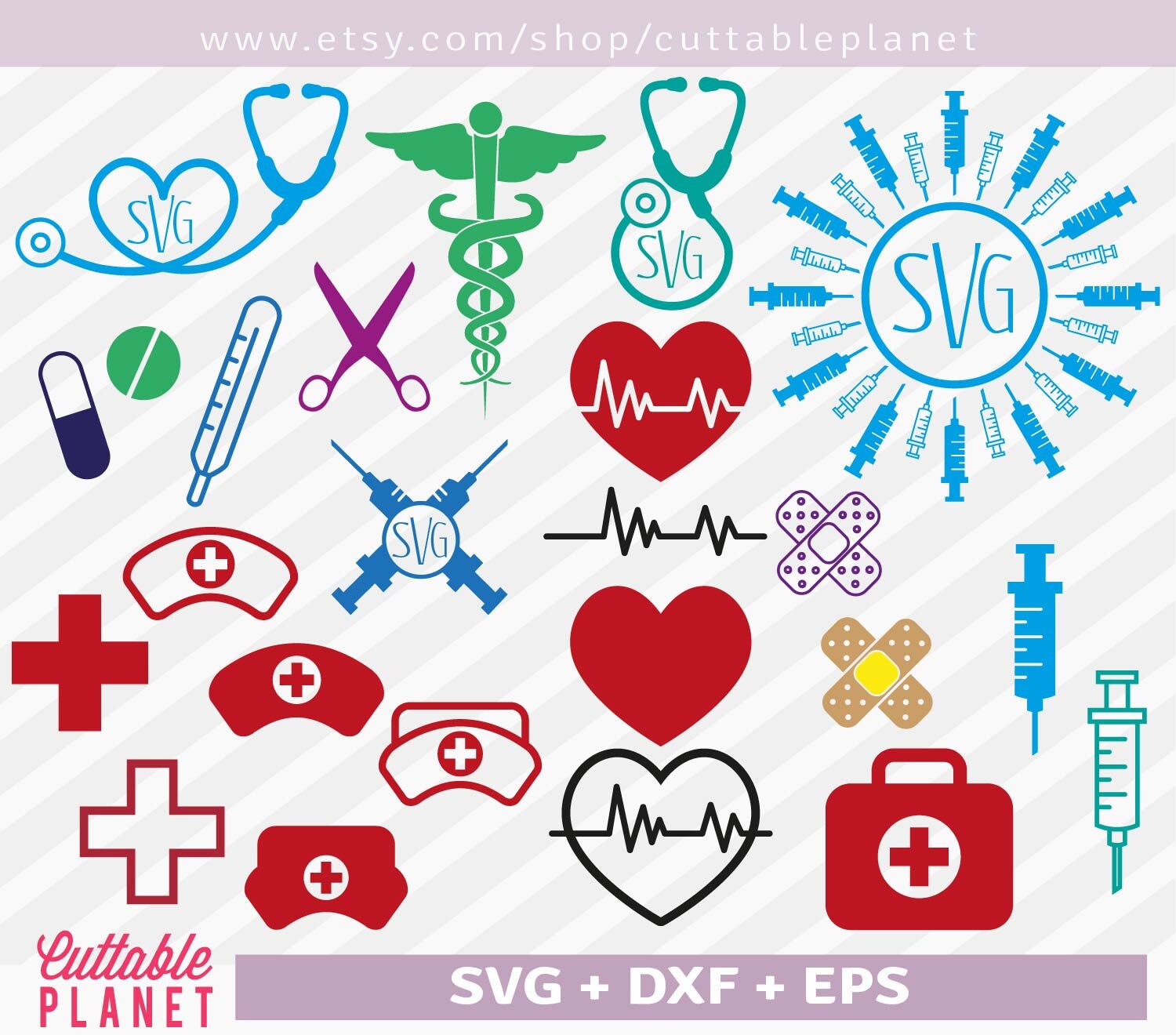 Materials Paper, Party & Kids Jpg Png Eps Dxf Nursing svg Stethoscope ...