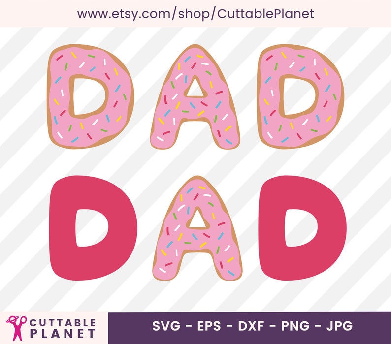 Download Donut dad svg dxf eps png jpg donut dat t shirt design | Etsy