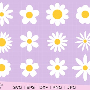 Marguerites svg, svg marguerite, png marguerites, impression marguerite, bundle marguerites, png marguerite