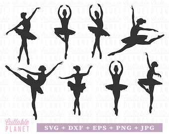 Ballerina svg bundle, ballerina svg, dxf, eps, png, jpg, ballerina dxf, ballerina art, ballerina clipart, ballet svg, dancer svg,