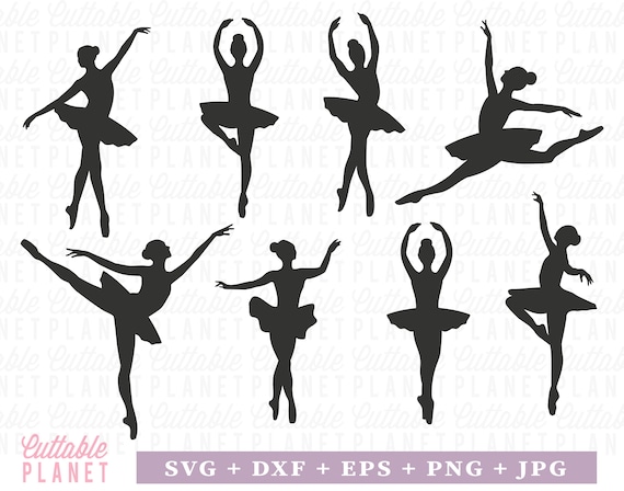 Ballerina svg bundle, ballerina svg, dxf, eps, png, jpg, ballerina dxf, ballerina art, ballerina clipart, ballet svg, dancer svg,