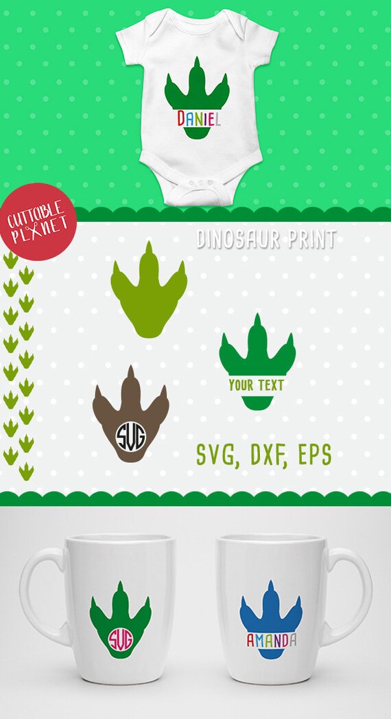 Download Dinosaur Footprint Svg Dxf Eps Dinosaur Paw Dinosaur Feet Etsy 3D SVG Files Ideas | SVG, Paper Crafts, SVG File