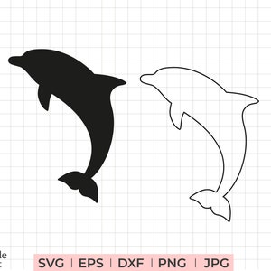 Dolfijn SVG, dolfijn silhouet SVG, dolfijn overzicht SVG, DXF, EPS, dolfijn PNG, dolfijn overzicht zwart, dolfijn clipart, dolfijn vector