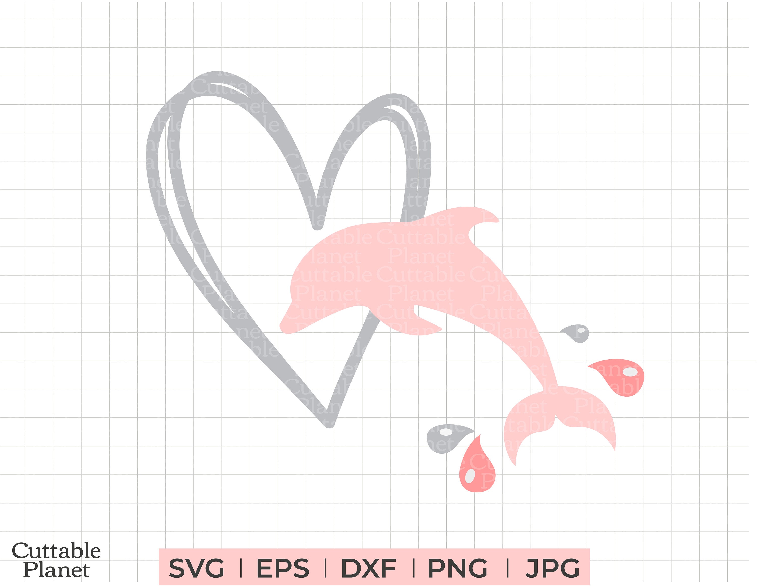 [teket] / ☆ 25SS Dolphin Friends Tee / Pink Dolphin Friends Tee Pink - teket