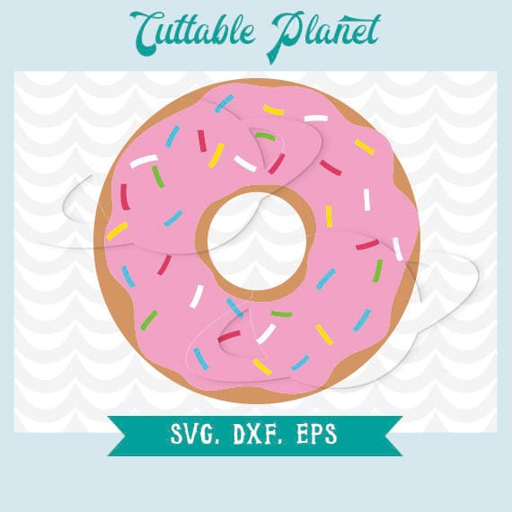Download Donut svg donut dxf donut eps donut stencil donut clip | Etsy