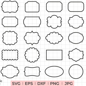 Rahmen-Umriss-Svg, dxf, eps, png, jpg, Rahmen-Svg, Etiketten-Umriss-Svg, Formen-Umriss-Svg, Etiketten-Vektor-Svg, Rahmen-Vektor-Svg, linearer Rahmen