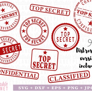 Top secret svg, top secret stamp svg, confidential stamp svg, confidential svg, classified stamp svg, top secret png, top secret distressed