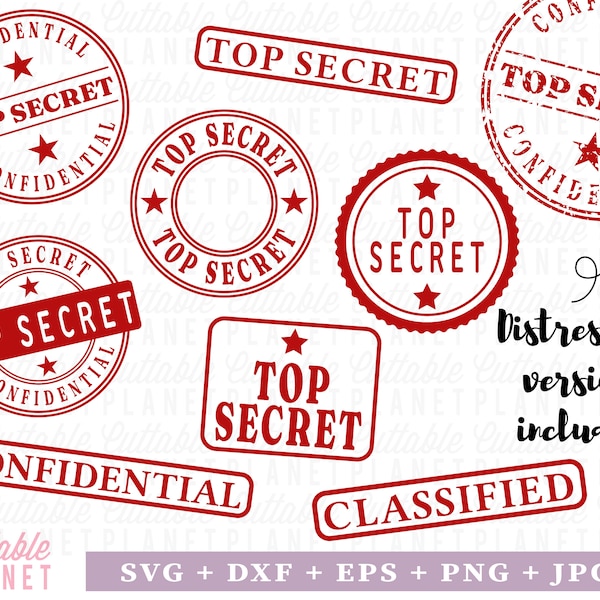 Top secret svg, top secret stamp svg, confidential stamp svg, confidential svg, classified stamp svg, top secret png, top secret distressed