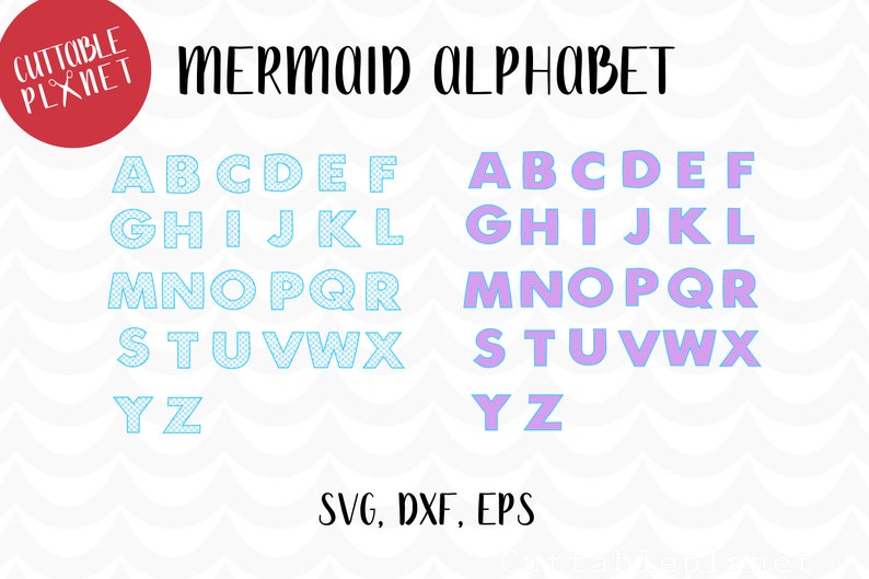 Free Free 73 Svg Files Printable Mermaid Letters SVG PNG EPS DXF File