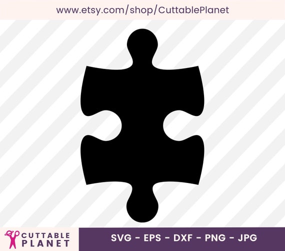 Autism Puzzle Piece SVG