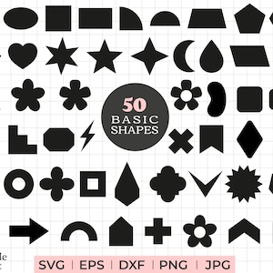Formas básicas svg, Formas básicas png, formas geométricas svg, formas vetoriais svg, pacote de formas svg, círculo svg, quadrado svg, formas png