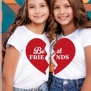 Beste Freunde svg, dxf, eps, png, jpg, sofort-Download, gebrochenes Herz svg, dxf, eps