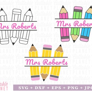 Lápis dividido svg, dxf, eps, png, jpg, lápis escolar svg, lápis escolar png, lápis de professor svg, lápis dividido svg, conjunto de canetas svg