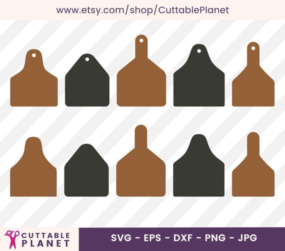 cow ear tags earrings template svg dxf eps png jpg faux etsy cow ear tags earrings template svg dxf eps png jpg faux leather cow ear tag svg