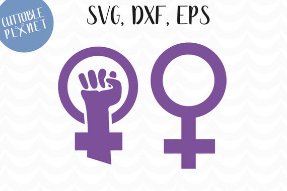 Download Working Woman Symbol Svg Dxf Eps Feminist Symbol Svg Woman Etsy