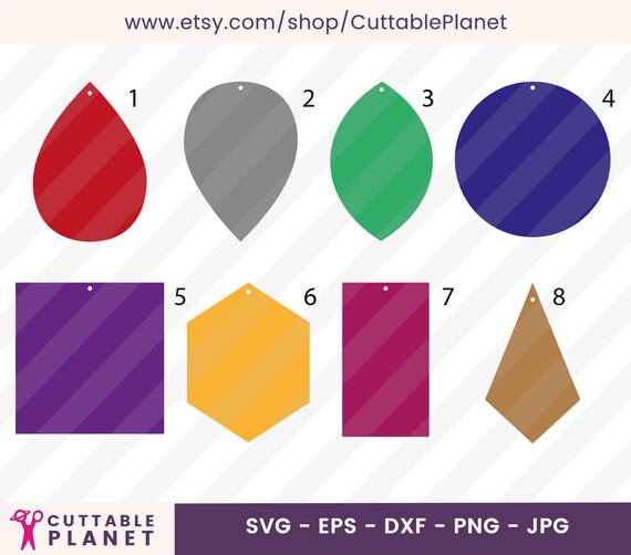 Pentagon earrings svg,SVG earring,Jewelry svg,leather jewelry,Cricut silhouette,Earrings vector,Diamond earring,svg,dxf,ai,eps,png,pdf
