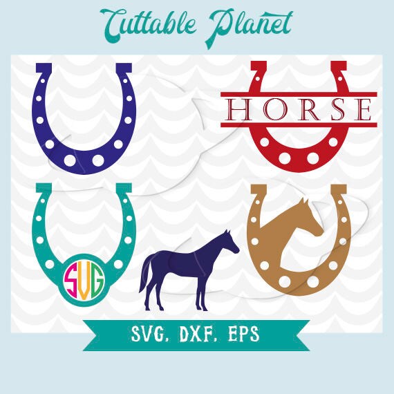 Download Free Horseshoe Svg Horse Svg Monogram Horseshoe Svg Horseshoe Etsy SVG Cut Files