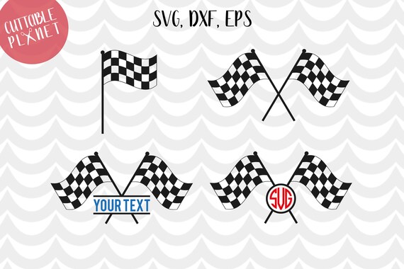 Download Racing flag chequered svg dxf eps monogram racing flag svg ...