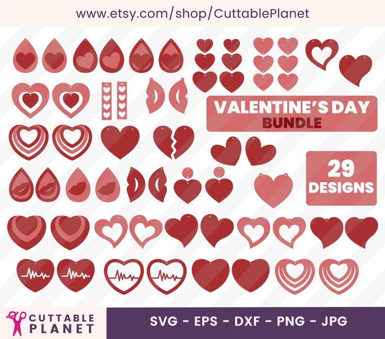 Free Free Heart Earring Svg 154 SVG PNG EPS DXF File