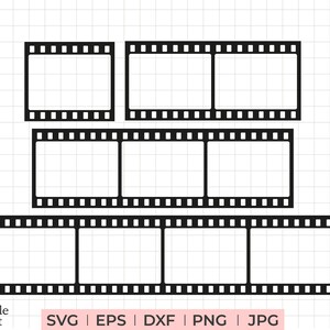 Filmstrip svg, filmstrip png, filmstripbundel, filmstripe foto digitaal, filmstripe dxf, eps, jpg, filmstrip svg clipart
