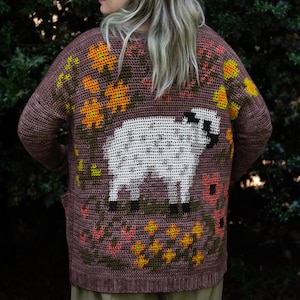 The Sheepestry Cardigan Crochet Pattern