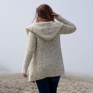 The Albatross Hooded Cardigan Crochet Pattern