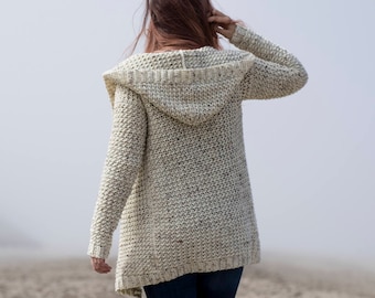 The Albatross Hooded Cardigan Crochet Pattern