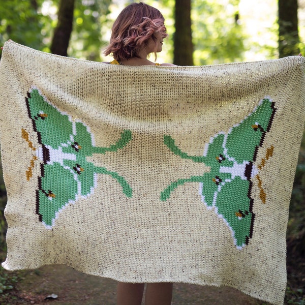 The Luna Blanket Crochet Pattern