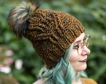 The Bird Tracks Beanie Crochet Pattern