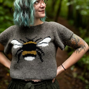 The Bumble Tee Crochet Pattern image 1