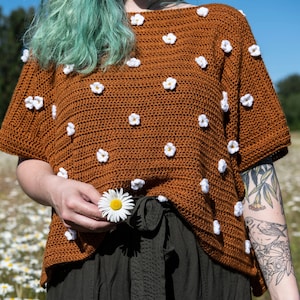 The Daisy Chain Tee Crochet Pattern