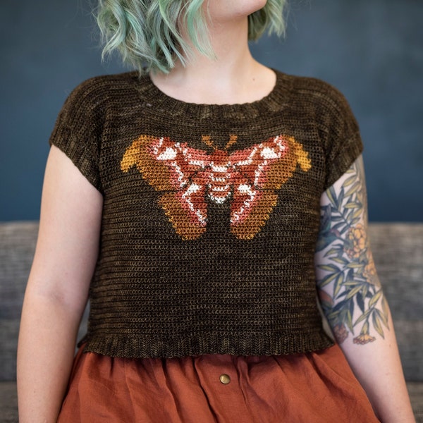 The Atlas Crop Crochet Pattern