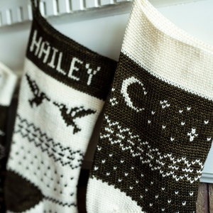 The Forest Fair Isle Stocking Crochet Pattern image 4